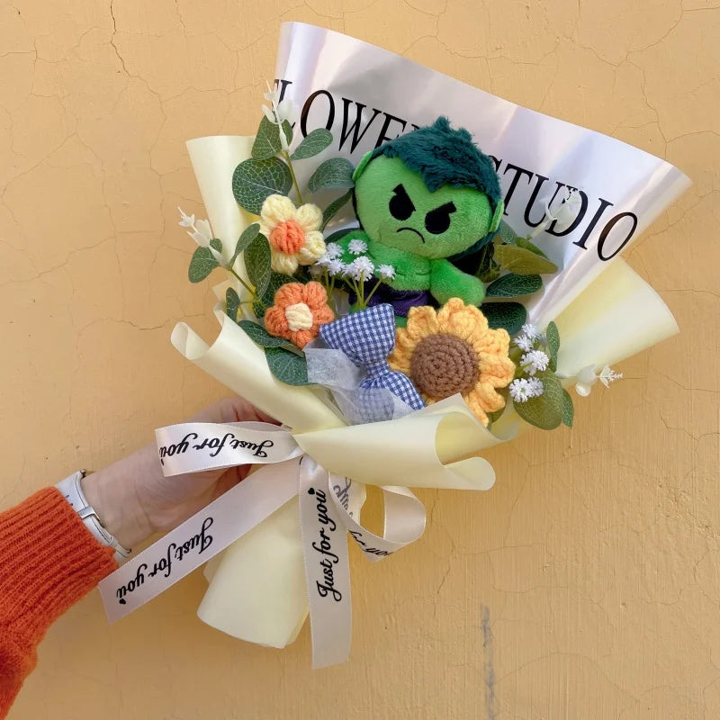Avengers Spider-Man-cadeauboeket - Handgemaakt knuffeldier