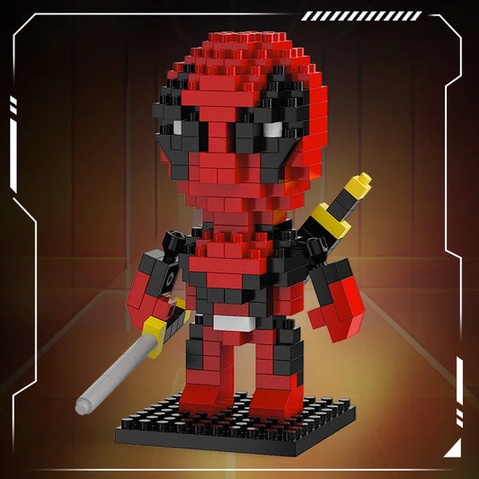 Avengers Deadpool Chibi Bouwstenen - Katanas