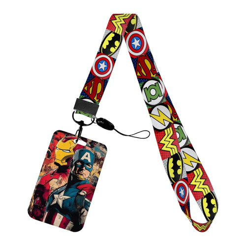Avengers-duobadgehouder - Iron Man en Captain America