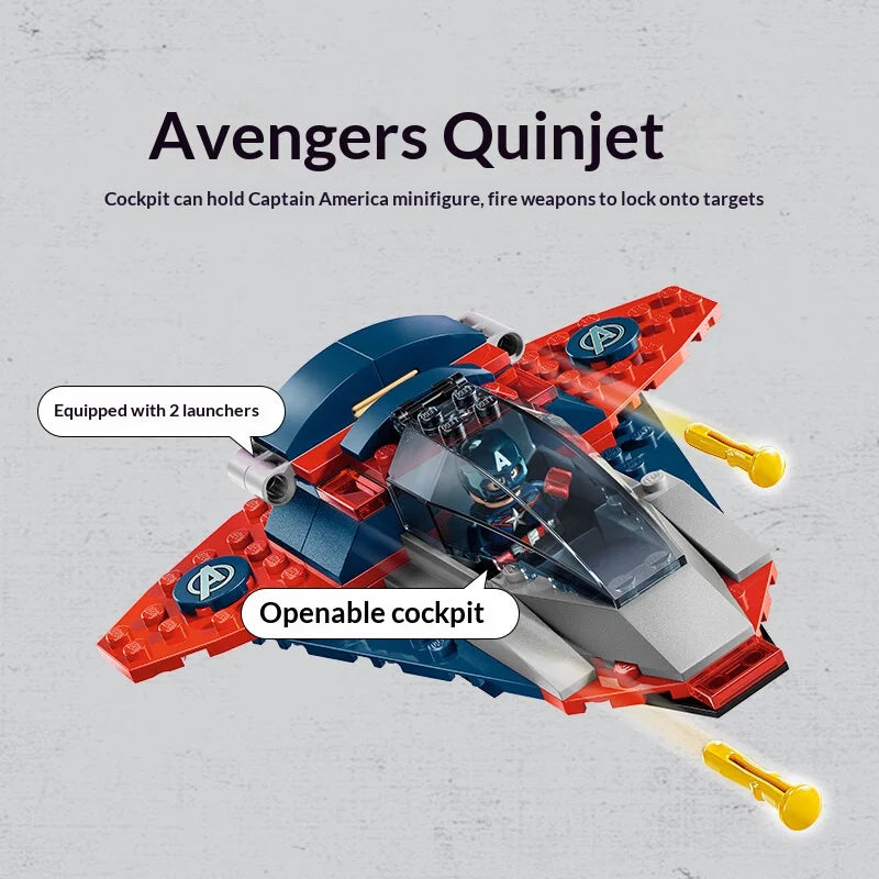 LEGO Marvel 76319 - Captain America tegen Thanos