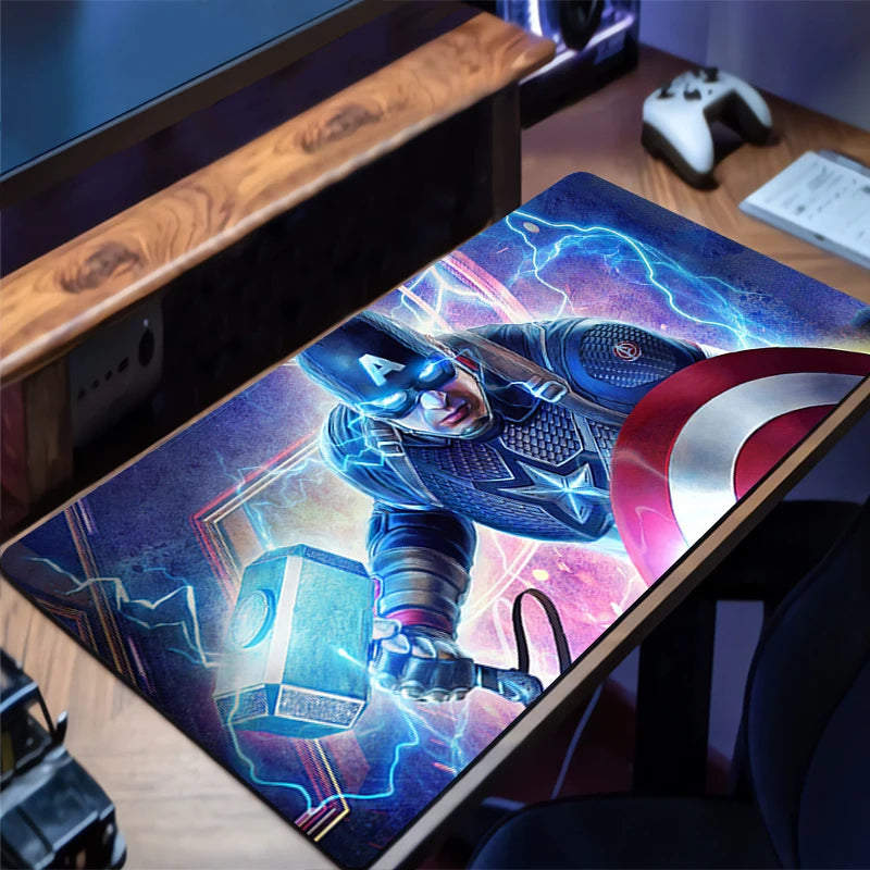 Avengers Captain America-muismat - Klassiek schild XXL