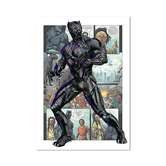 Black Panther-poster - Strip