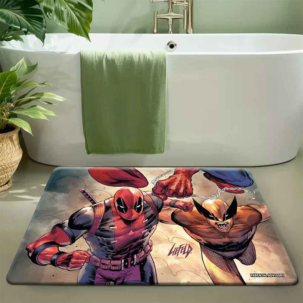 Marvel Avengers Infinity War-mat - Ontwerp met kleurrijk team
