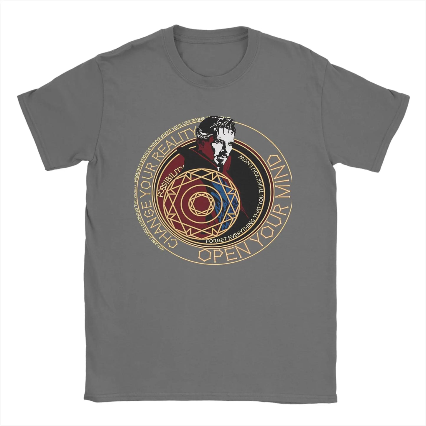 T-shirt Doctor Strange - Cercle mystique « Change Your Reality » pour homme