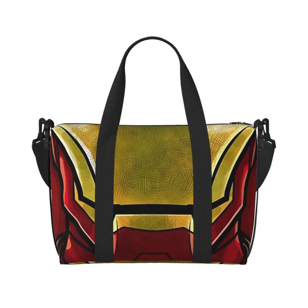 Iron Man-draagtas - Groot ontwerp met rood-gouden masker