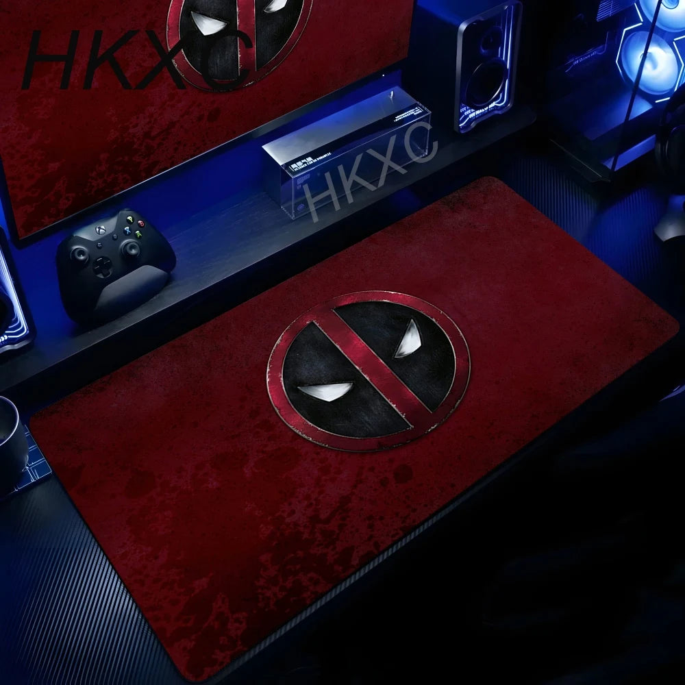 Marvel Deadpool-muismat - Rood doelwitlogo