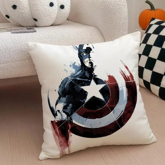 Kussenhoes Captain America - Gevechtshouding