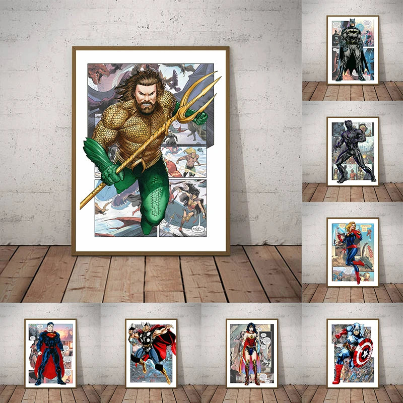Captain America-poster - Strip