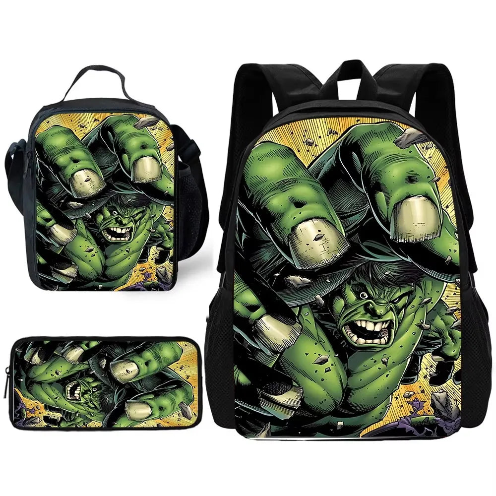 Hulk-rugzakset - Vernietigende vuisten, stripstijl