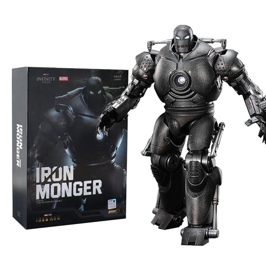 Iron Monger-figuurtje - Obadiah Stane met doos, Infinity Saga