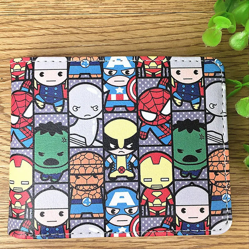 Bandai-portemonnee Marvel Chibi met meerdere helden – bandenmotief