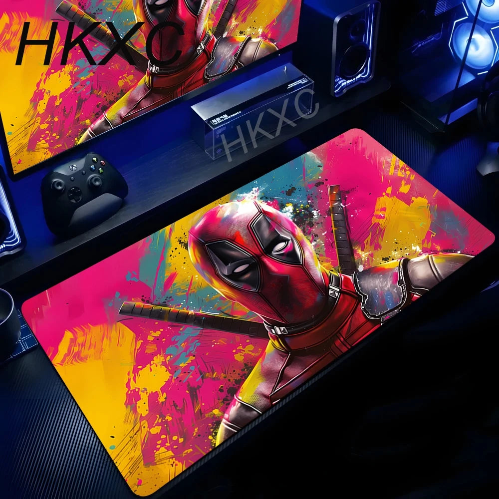 Marvel Deadpool-muismat - kleurrijke popart