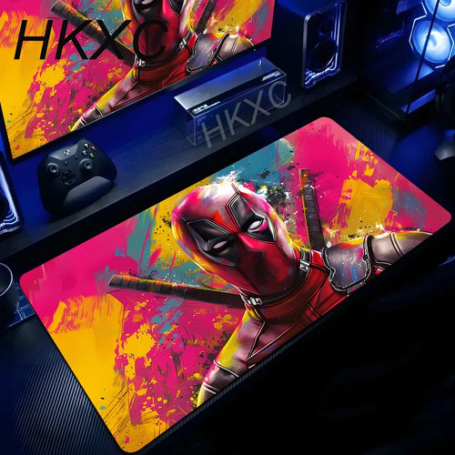Marvel Deadpool-muismat - kleurrijke popart