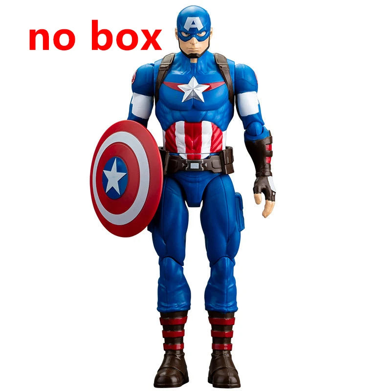 Coffret Avengers - Collection multi-personnages Iron Man Thor Hulk Spider-Man 18 cm