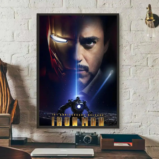 Iron Man-sticker - Krachtige Vlucht