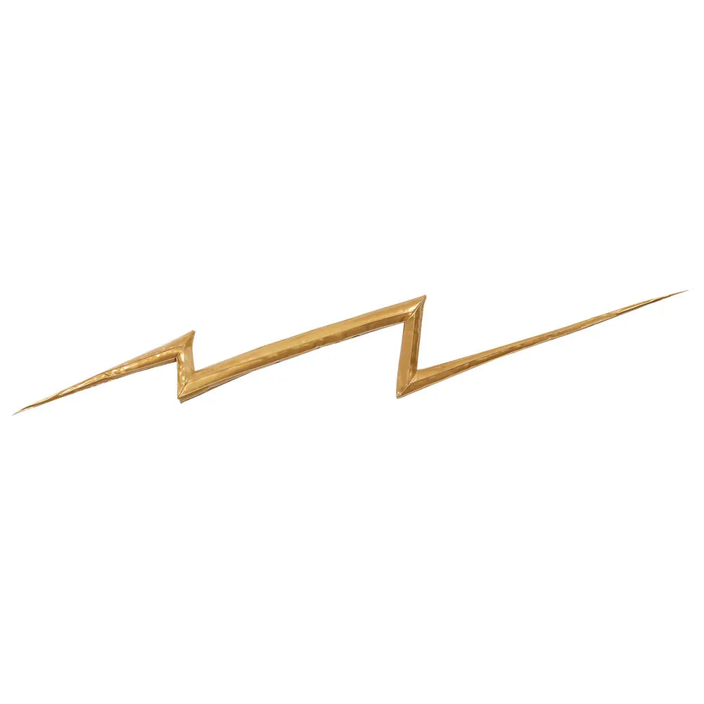 Thor-bliksemschicht – gouden cosplayaccessoire