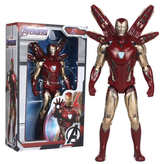 Avengers Iron Man-figuurtje - Rood-gouden gearticuleerd model 18cm