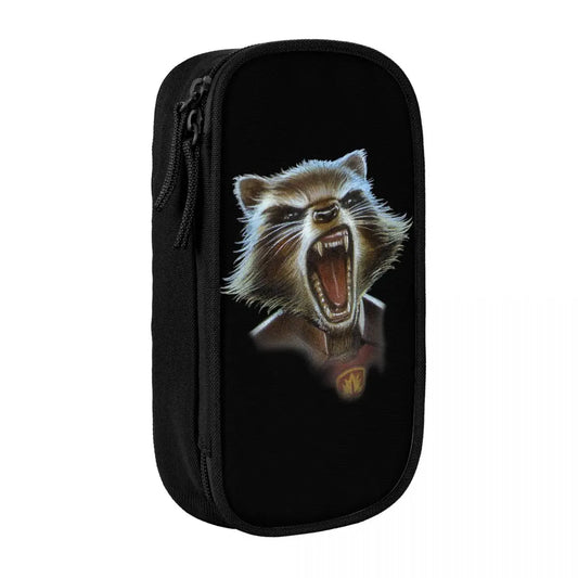 Avengers Rocket Raccoon-etui - Realistisch brullend portret