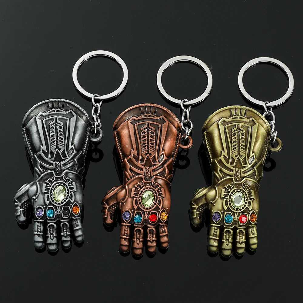 Avengers Thanos-sleutelhanger - Infinity Gauntlet in drie kleuren