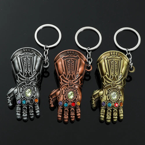 Avengers Thanos-sleutelhanger - Infinity Gauntlet in drie kleuren