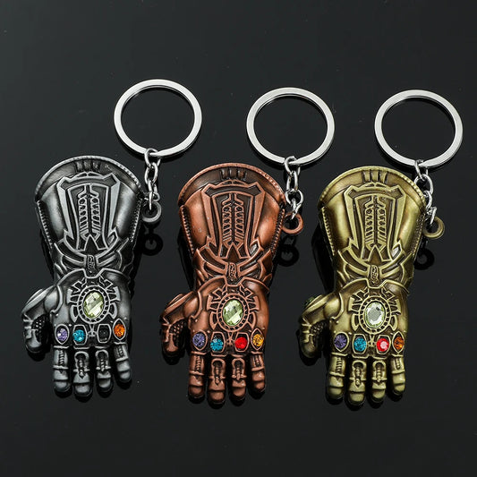 Avengers Thanos-sleutelhanger - Infinity Gauntlet in drie kleuren