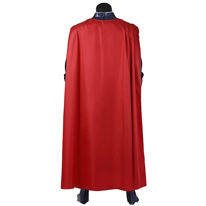 Thor Love and Thunder-cosplaykostuum - Odinson-pak met rode cape en pantser