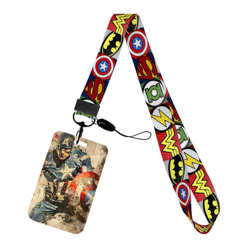 Captain America-badgehouder - vintage stijl