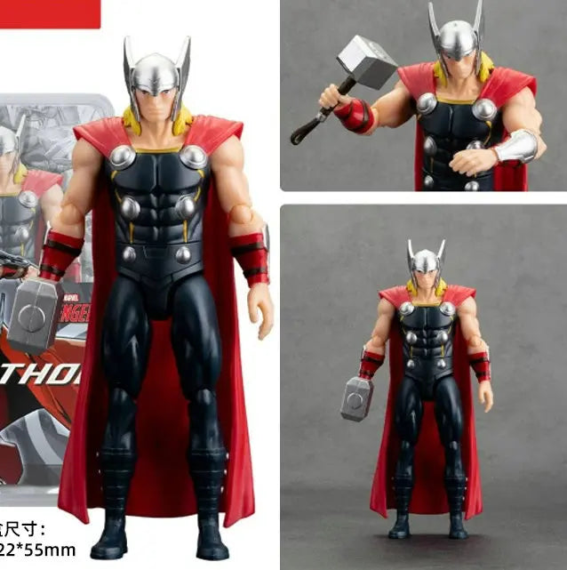 Avengers Thor-figuurtje - Gearticuleerd model met blauwe uitrusting 18cm
