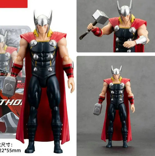 Avengers Thor-figuurtje - Gearticuleerd model met blauwe uitrusting 18cm