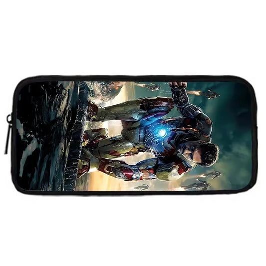 Avengers Iron Man-etui - Hurkend op platform met eenheid
