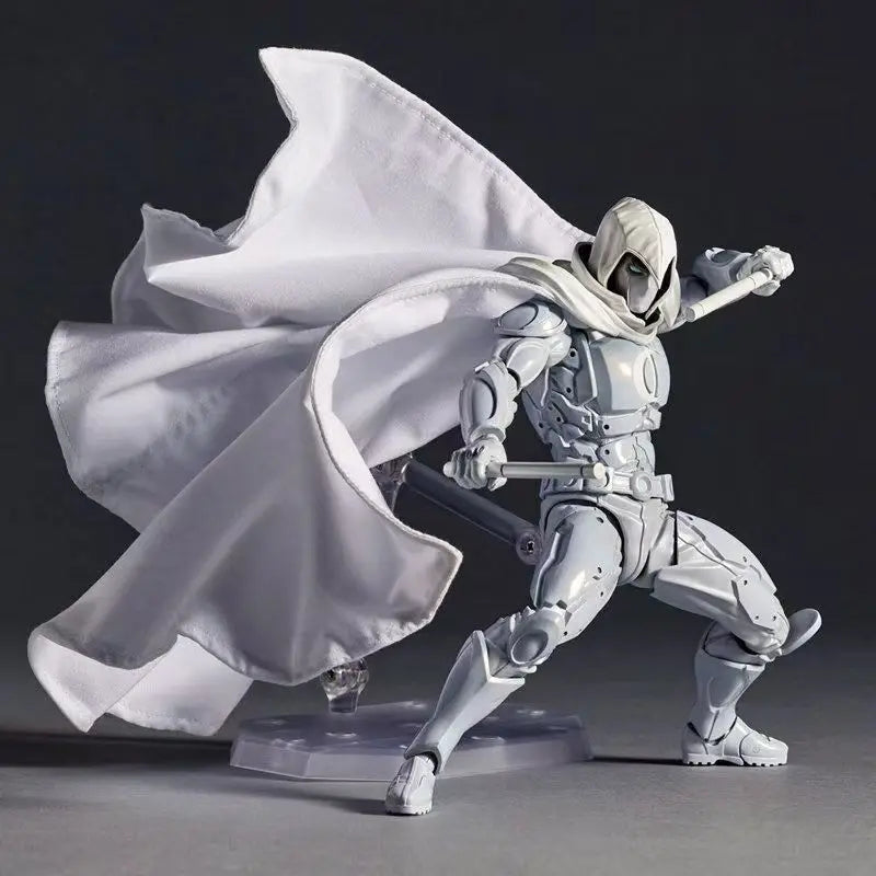 Moon Knight-figuurtje – wit pantser met cape