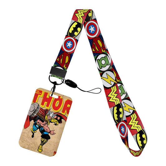 Thor-badgehouder - vintage strip Mighty Thor