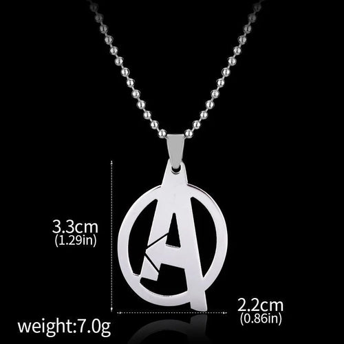 Avengers A-logo-hanger - Zilverkleurige hanger