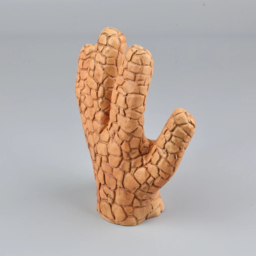 Masque et gants The Thing - Cosplay Fantastic Four en latex pour adulte