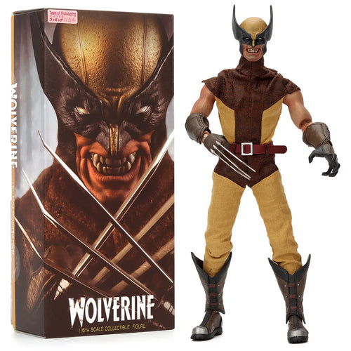 Collectorfiguur 1/6 Wolverine - Vintage bruin kostuum