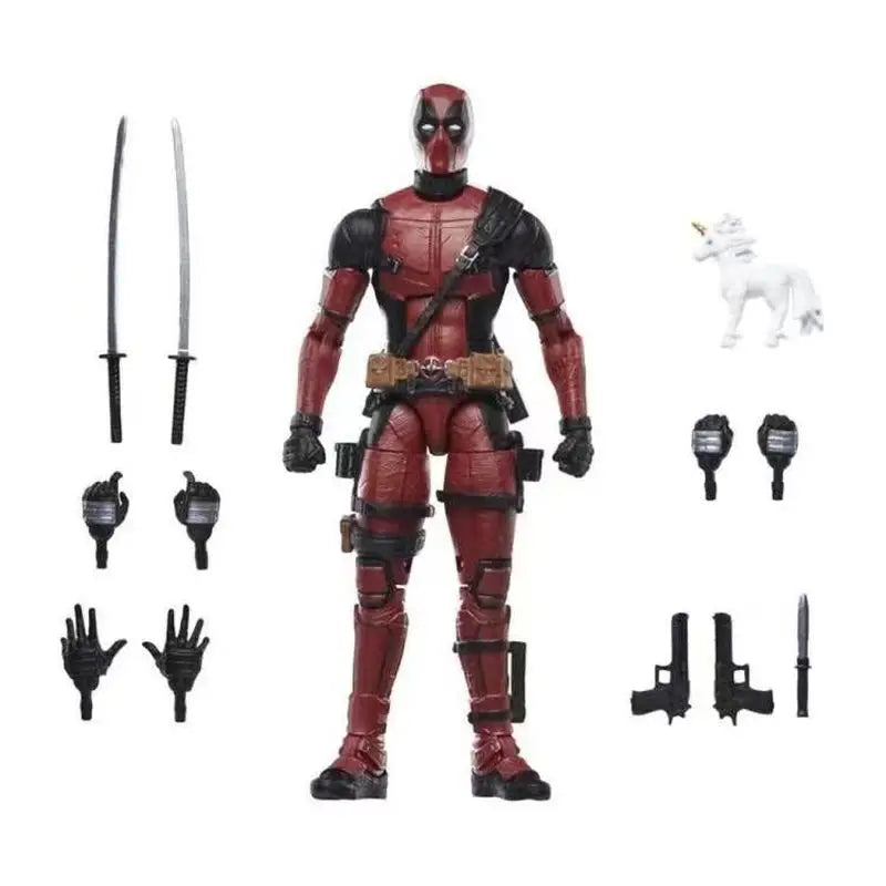 Hasbro Marvel Legends Deadpool-figuur - Legacy Collection met eenhoorn