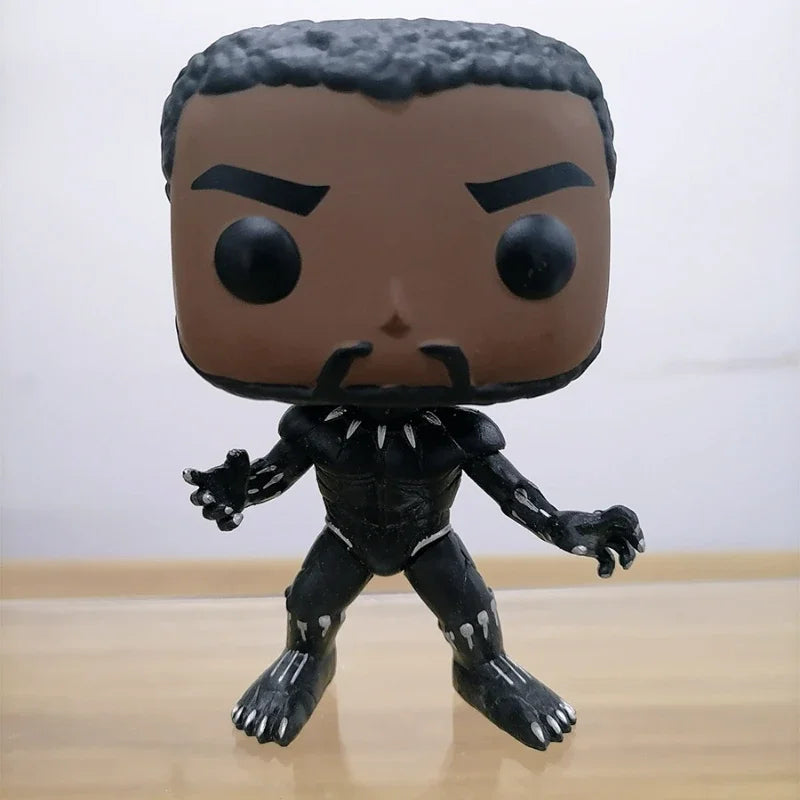 Black Panther-vinylfiguurtje in Funko-stijl - onbedekt gezicht