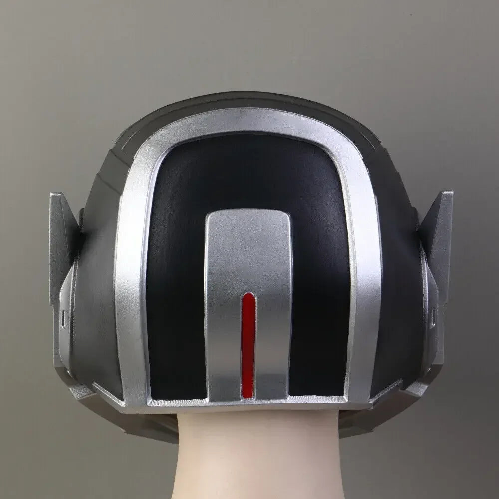 Ant-Man and the Wasp-cosplayhelm - zilver en zwart met paars vizier