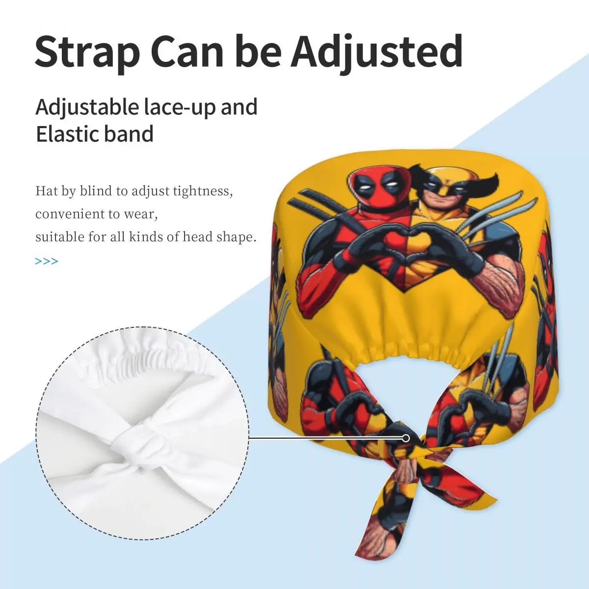 Deadpool-bandana - Roze chibi