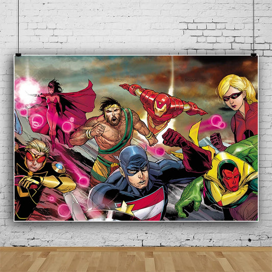 Poster Mighty Avengers - Heldencover