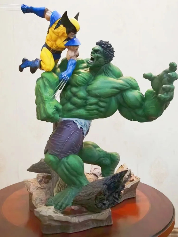 Hulk tegen Wolverine PVC-beeld - Collector-gevechtsscène
