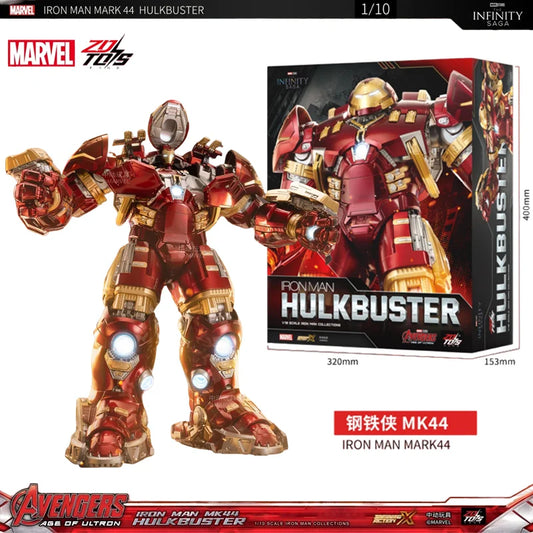 ZD Toys Iron Man MK44 Hulkbuster-figuur - Led, 36 cm