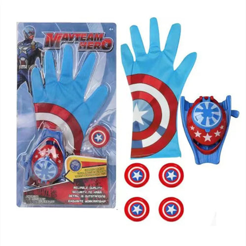 Captain America-lanceerhandschoen - schildschijven