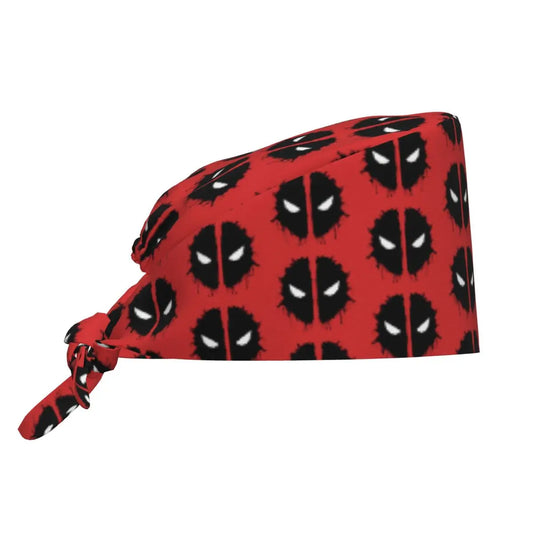 Deadpool-bandana - Rode maskerstippen