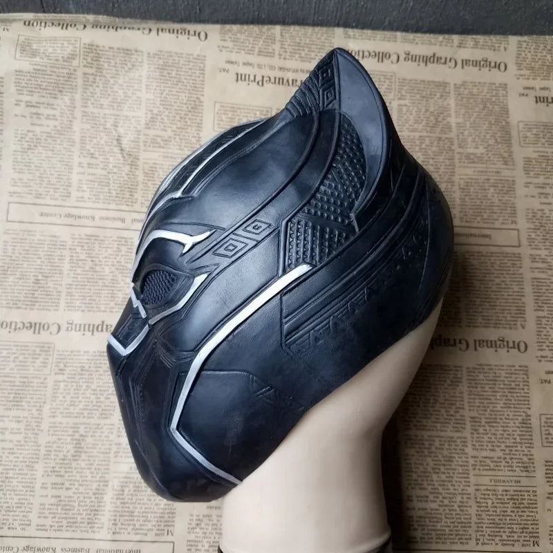 Black Panther-cosplaymasker - Realistische siliconen integraalhelm
