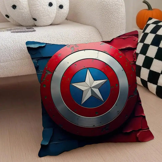 Kussenhoes Captain America - Aanval met schild