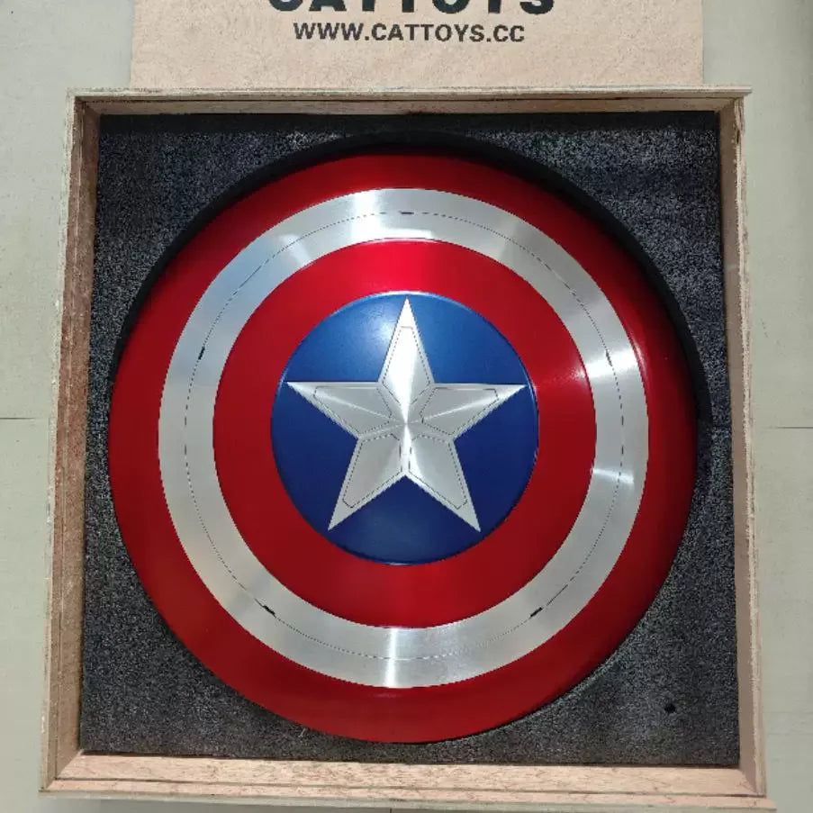 Killerbody Captain America-cosplayhelm - Infinity Saga, metaal, schaal 1:1
