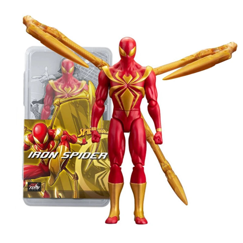 Coffret Avengers - Collection multi-personnages Iron Man Thor Hulk Spider-Man 18 cm