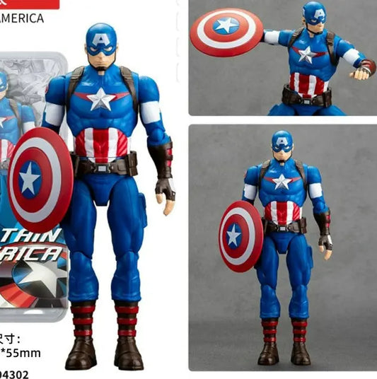 Captain America-figuurtje - Schild en accessoires