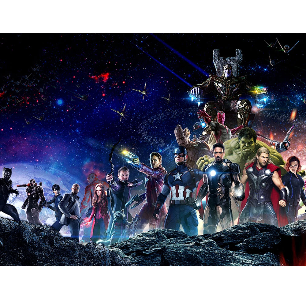 Poster Avengers Infinity War - Samenkomst van helden